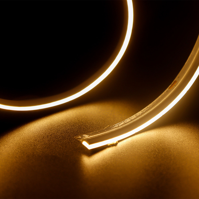 IP20 tira flexible 378 Chips/M High Lumen Dot Free Side Illumination de la MAZORCA LED